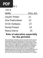 Importance of Education