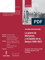 La Guerra de Marruecos y La España de Su Tiempo