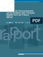 Rapport du gouvernement sur la situation des Français établis hors de France (2014)
