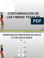 Contaminacion de Las Fibras Textiles