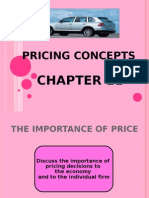 PRICING CONCEPTS