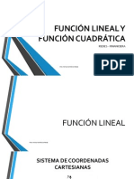 Función Lineal y Cuadrática