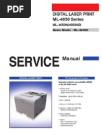 Samsung ML 4050 Service Manual