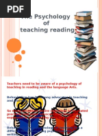 The Psychology of Teaching Reading