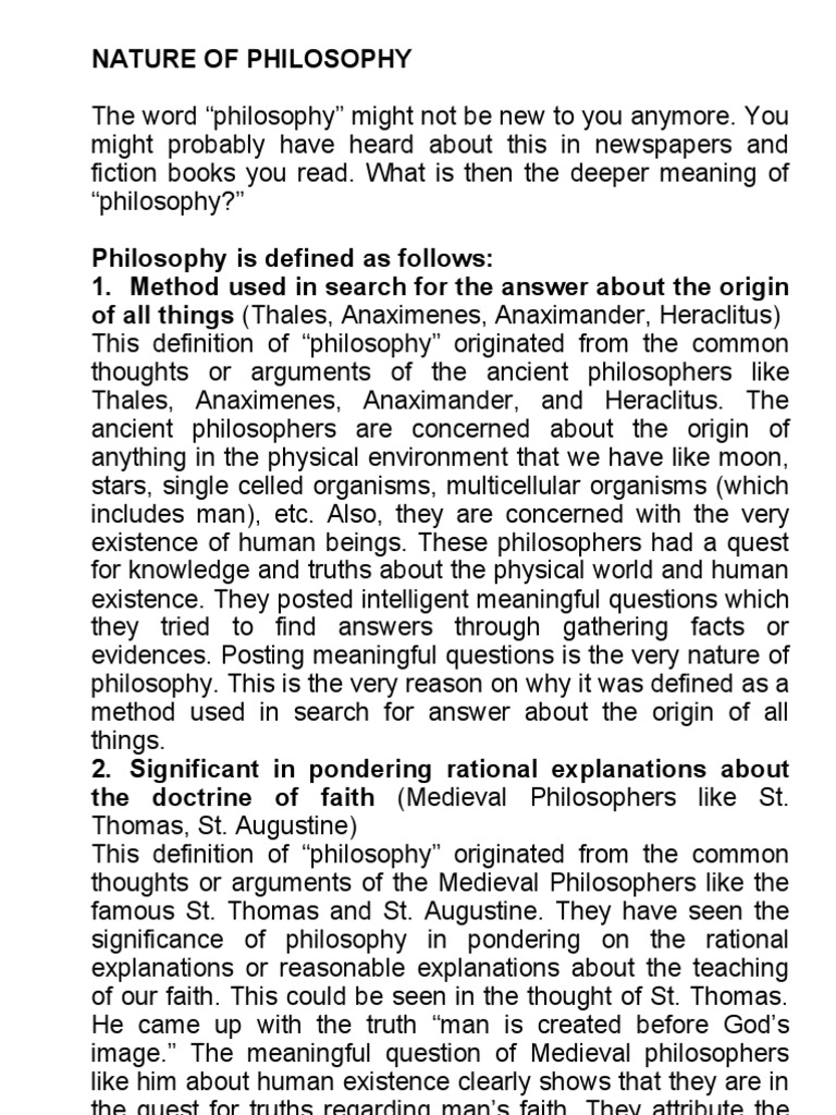 Lesson 1 Nature of Philosophy_oh Science Reason