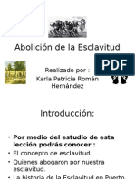 Abolicion de La Esclavitud