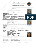 Public Arrest Report For 11sep2015