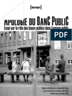 BÉGARD - Pour Une Apologie Du Banc Public