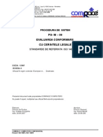 PS-M-09 Evaluarea Conformitatii Cu Cerintele Legale M
