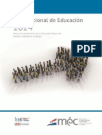 Plan Nacional de Educacion 2024