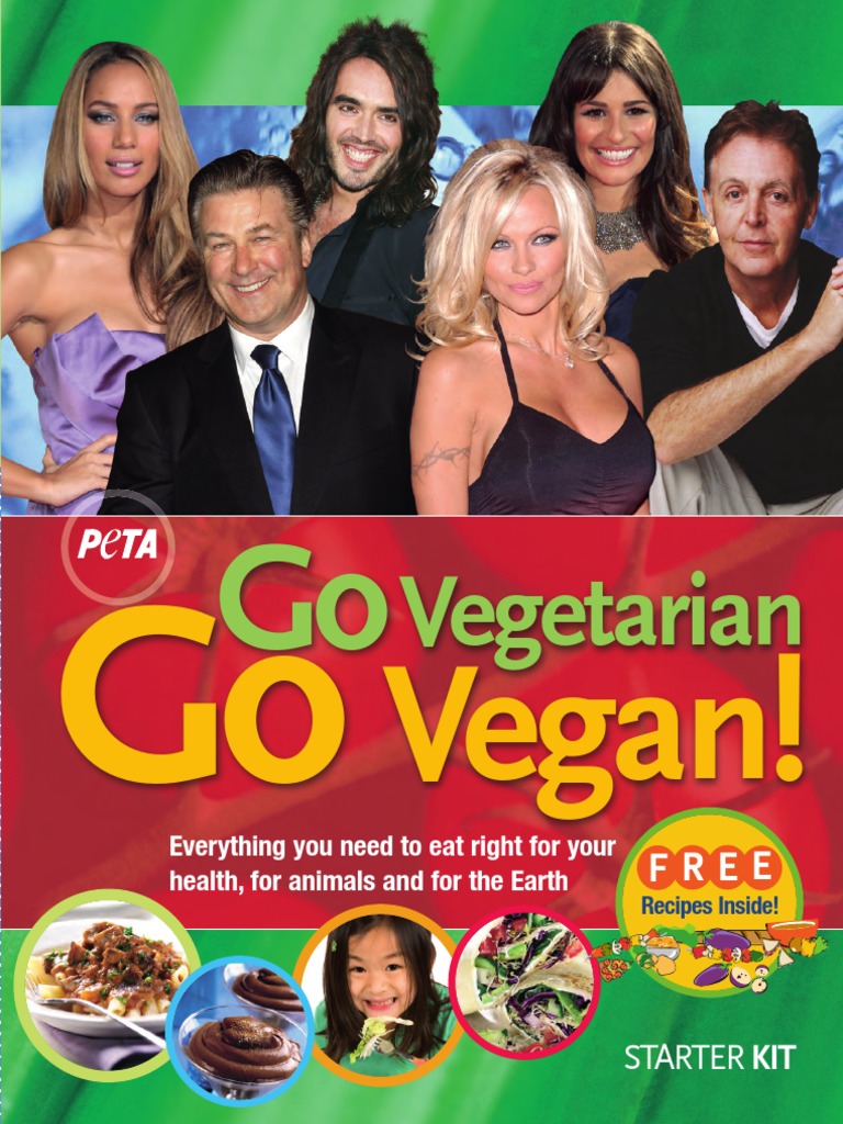 Peta Go Vegan Veganism Vegetarianism