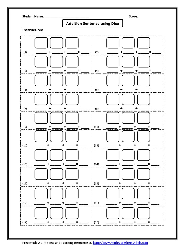 Student Name: - Score | PDF