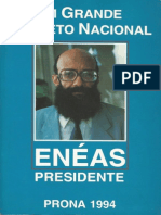 Um Grande Projeto Nacional (1994) - Enéas Carneiro - Alta Resolução