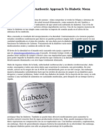Diabetes Foods  An Authentic Approach To Diabetic Menu Planning