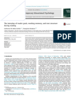 Interplay Readis Working Memory