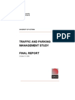 UVic Traffic and Parking Management Study - FINAL Oct 31-08