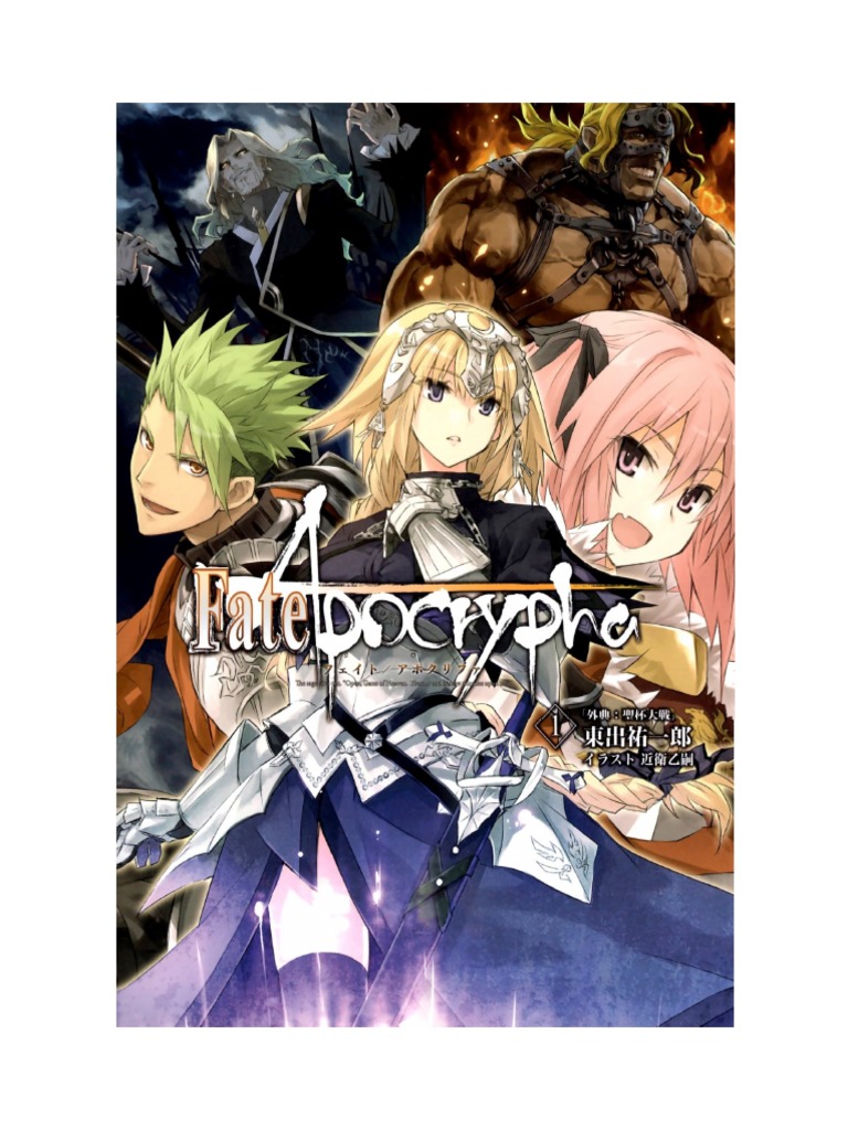 A Disappointment –Fate/apocrypha