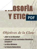 ETICA Y Filosofia