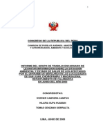 2- Congreso de La Republica - Inf. Final Sobre Choropampa