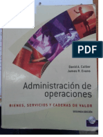 Administración de Operaciones David A. Collier Parte 1 y 2