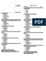 Examen Bimestral de Filosofia 6to Primer Tema