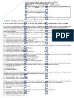 1 Prova Cas Ead 1º Modulo Adm Gabarito PDF