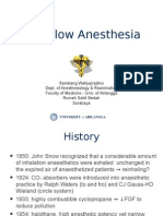 Low Flow Anesthesia Technique