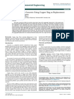 Experimental Study On Concrete Using Copper Slag As Replacement Material of Fine Aggregate 2165 784X.1000156