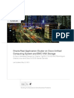Oracle Real Application Cluster on Cisco Unified Computing System and EMC VNX Storage
