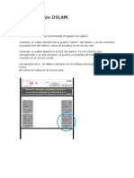 Configuración DSLAM