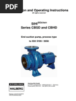 Installation And Operating Instructions Busch Produktions Gmbh Schauinslandstr 1 796 Maulburg Germany Pump Vacuum