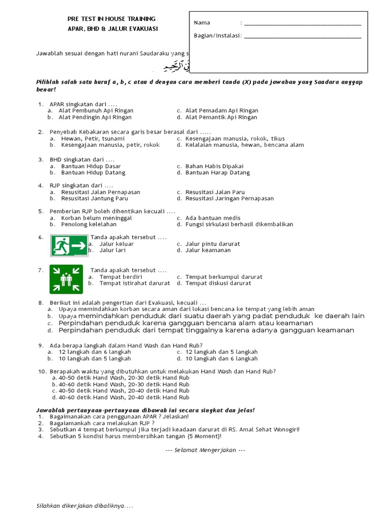 Pretest Posttest Apar