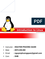 Topic 1 - Intro to Linux