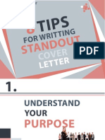 8 Tips to Writting Standout Cover Letter