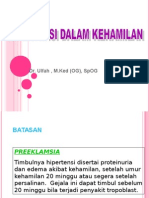 Hipertensi Dalam Kehamilan