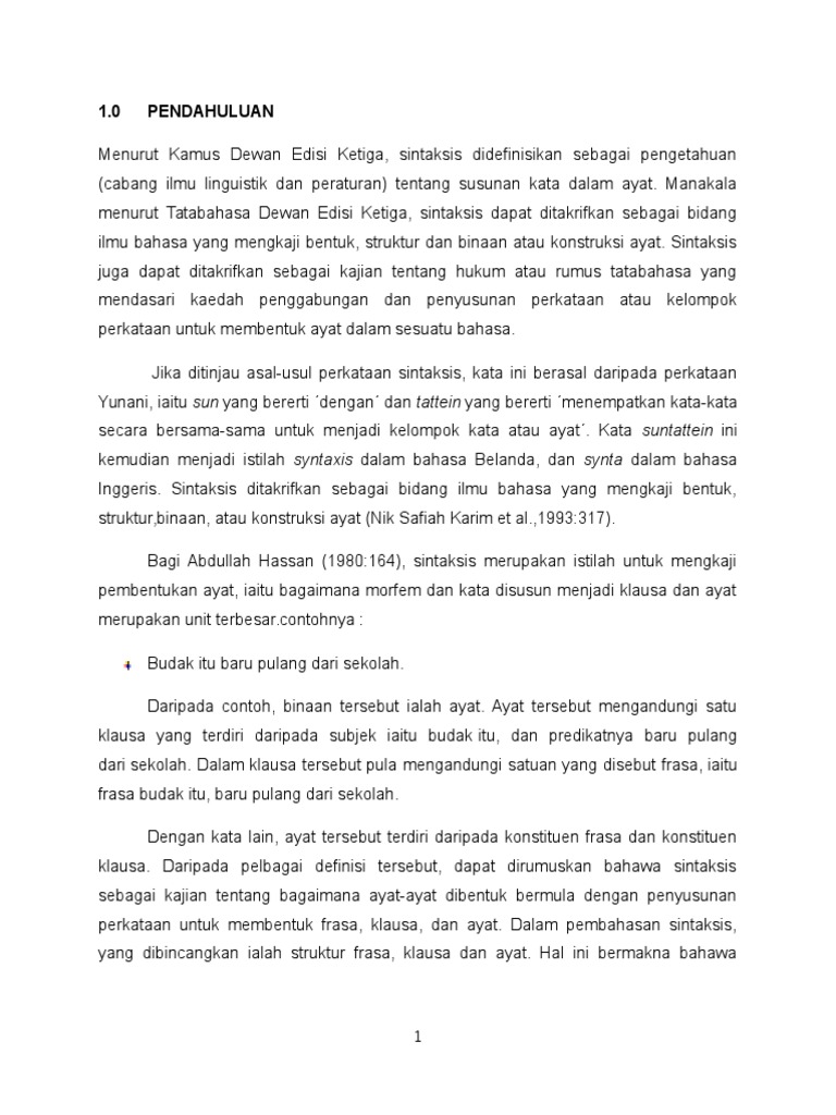Definisi Sintaksis Pdf