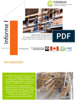 Estudio Cualitativo - Percepciones y Actitudes Hacia La Sst de Construción Civil