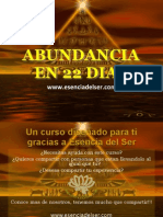 Curso Abundancia en 22 Dias