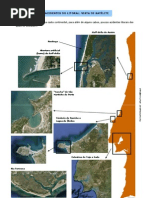 Os acidentes do litoral - vista de satélite (10.º)
