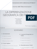 [slides] I Mercati Geografici