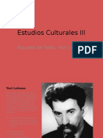 Estudios Culturales III