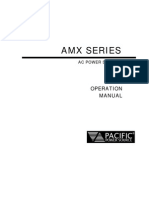 AMX AC Power Source Manual