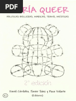 Teoria Queer. Politicas Bolleras, Maricas, Trans, Mestizas | PDF ...