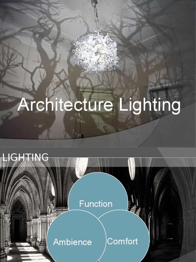 Architectural Lighting Techniques | PDF | Shadow | Lighting