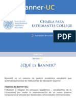 Charla Banner Collegeuc Junio2015