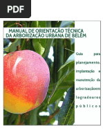 Manual de Arborização de Belém