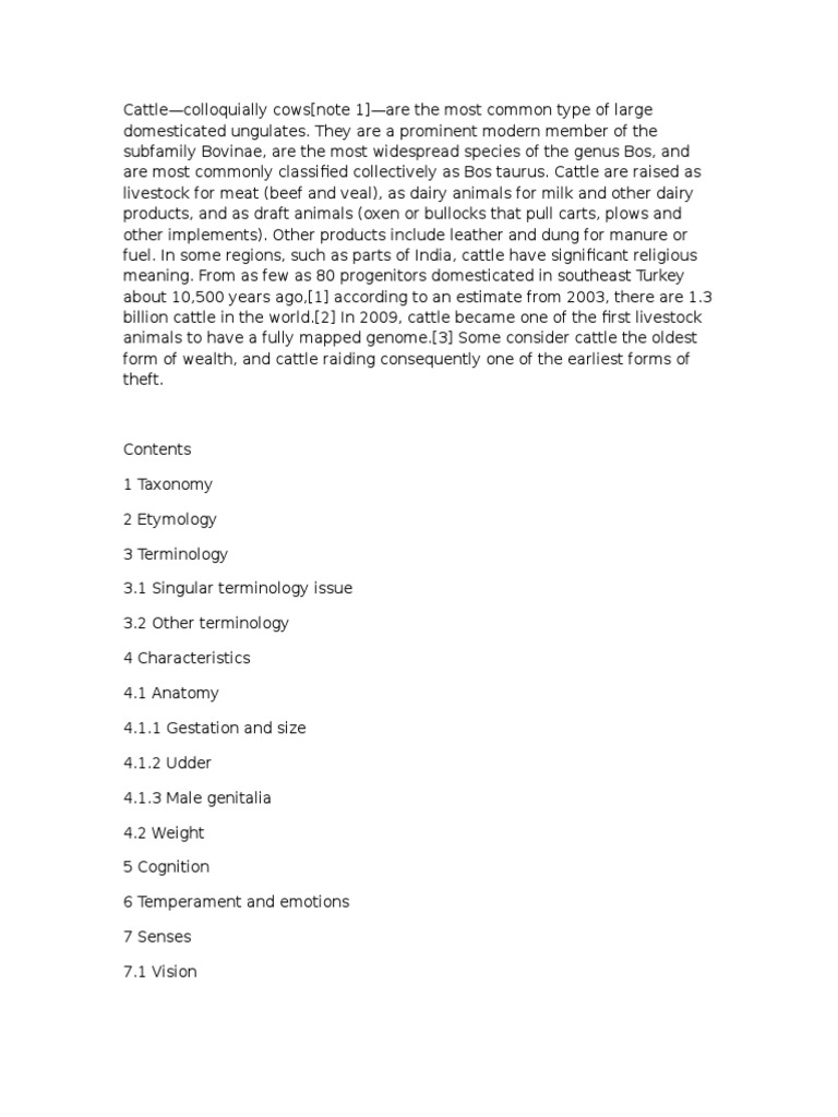 Essay on Cow in English for Students | + Words Essay