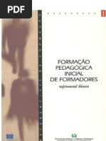 FormaÇÃo PedagÓgica Inicial de Formadores - Referencial