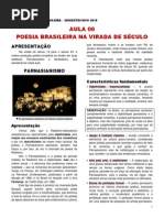 Aula 06 - SEMI - Poesia Na Virada de Século