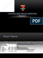 7-Eleven User Profile Migration Project2